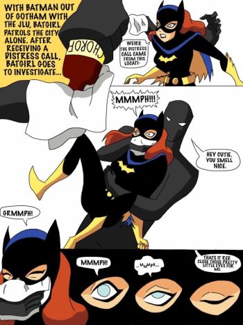 Batgirl - The Captor, Superheroine XXX cover