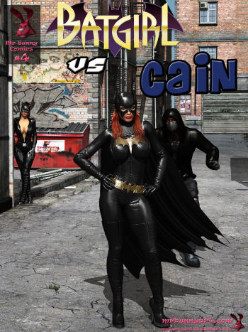 MrBunnyArt - Batgirl vs Cain (Batman) cover