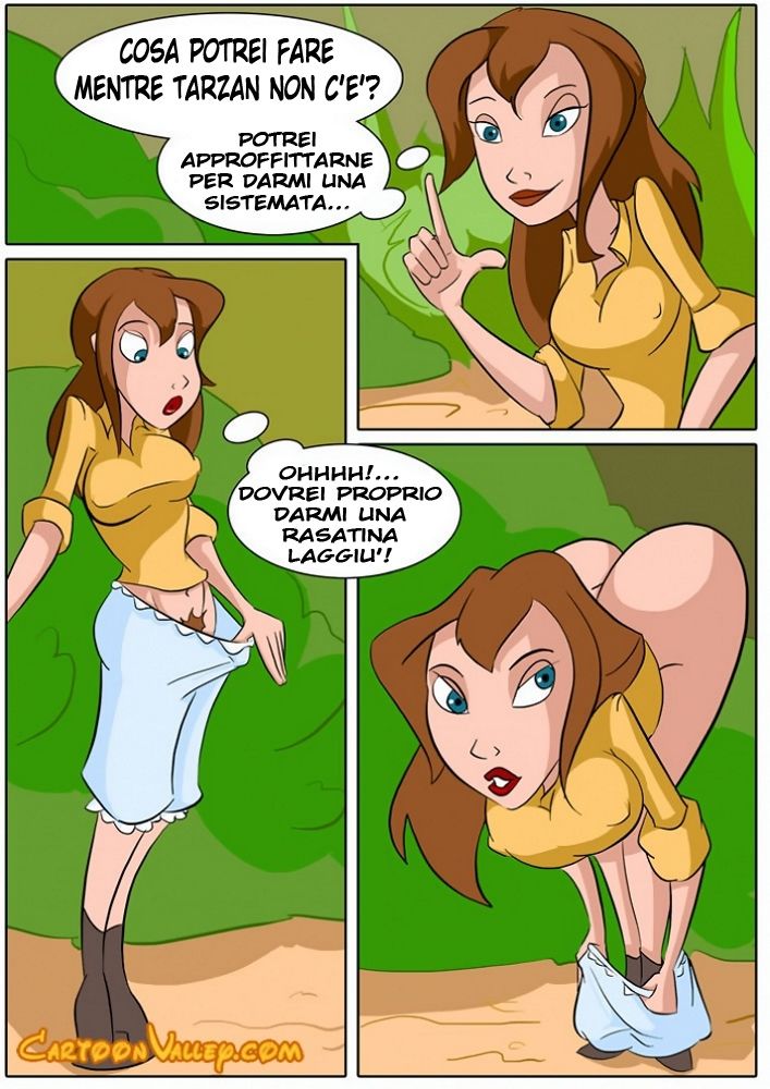 [CartoonValley] Tarzan And Jane Play In Jungle page 1