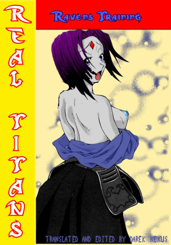 The Teen Titans Raven Traning cover