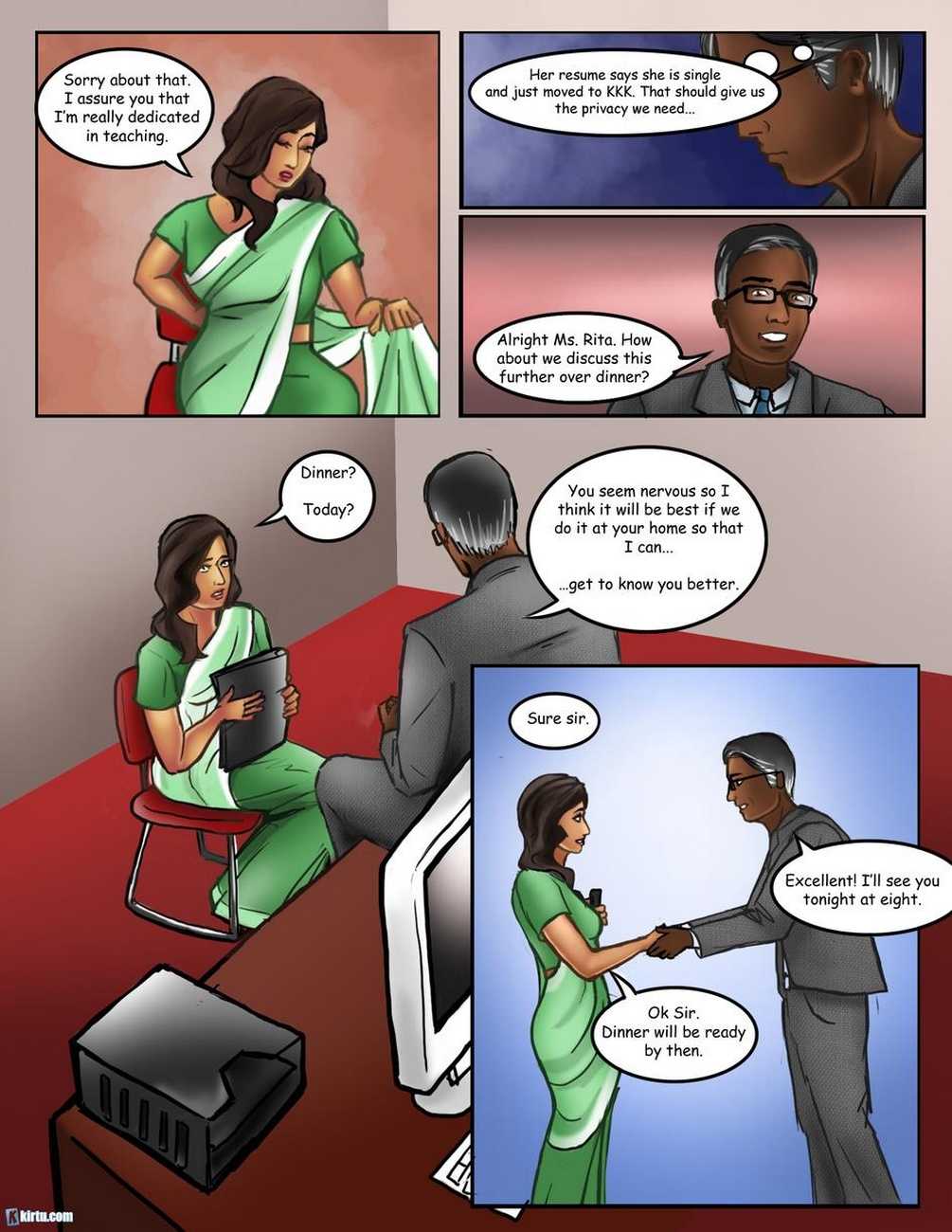Miss Rita 1 - The Interview page 6
