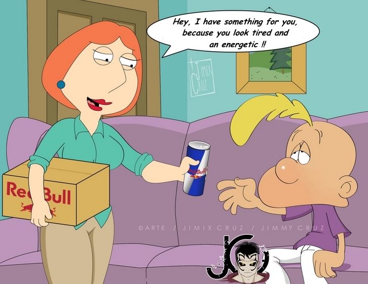 Titeuf & Lois Red Bull Gives You Win page 1