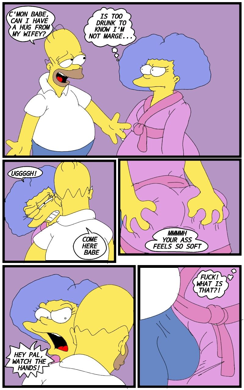 [maxtlat] Selma's Struggle - The Simpsons page 3