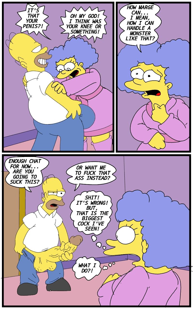 [maxtlat] Selma's Struggle - The Simpsons page 4