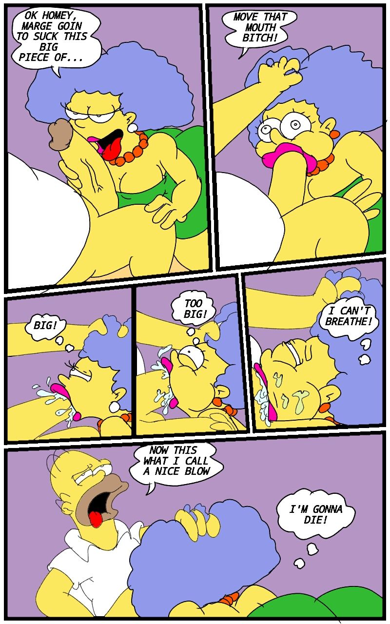[maxtlat] Selma's Struggle - The Simpsons page 6