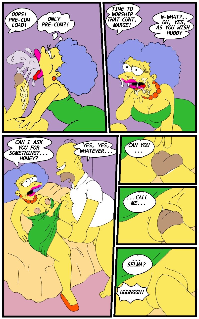 [maxtlat] Selma's Struggle - The Simpsons page 7
