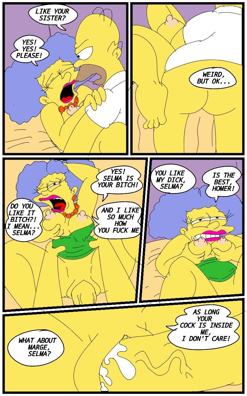 [maxtlat] Selma's Struggle - The Simpsons page 8