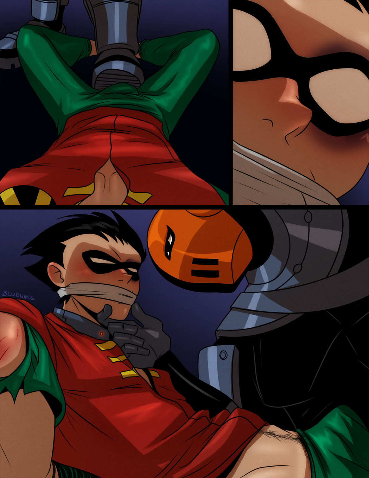 [Bludwing] Caged (Teen Titans) page 3