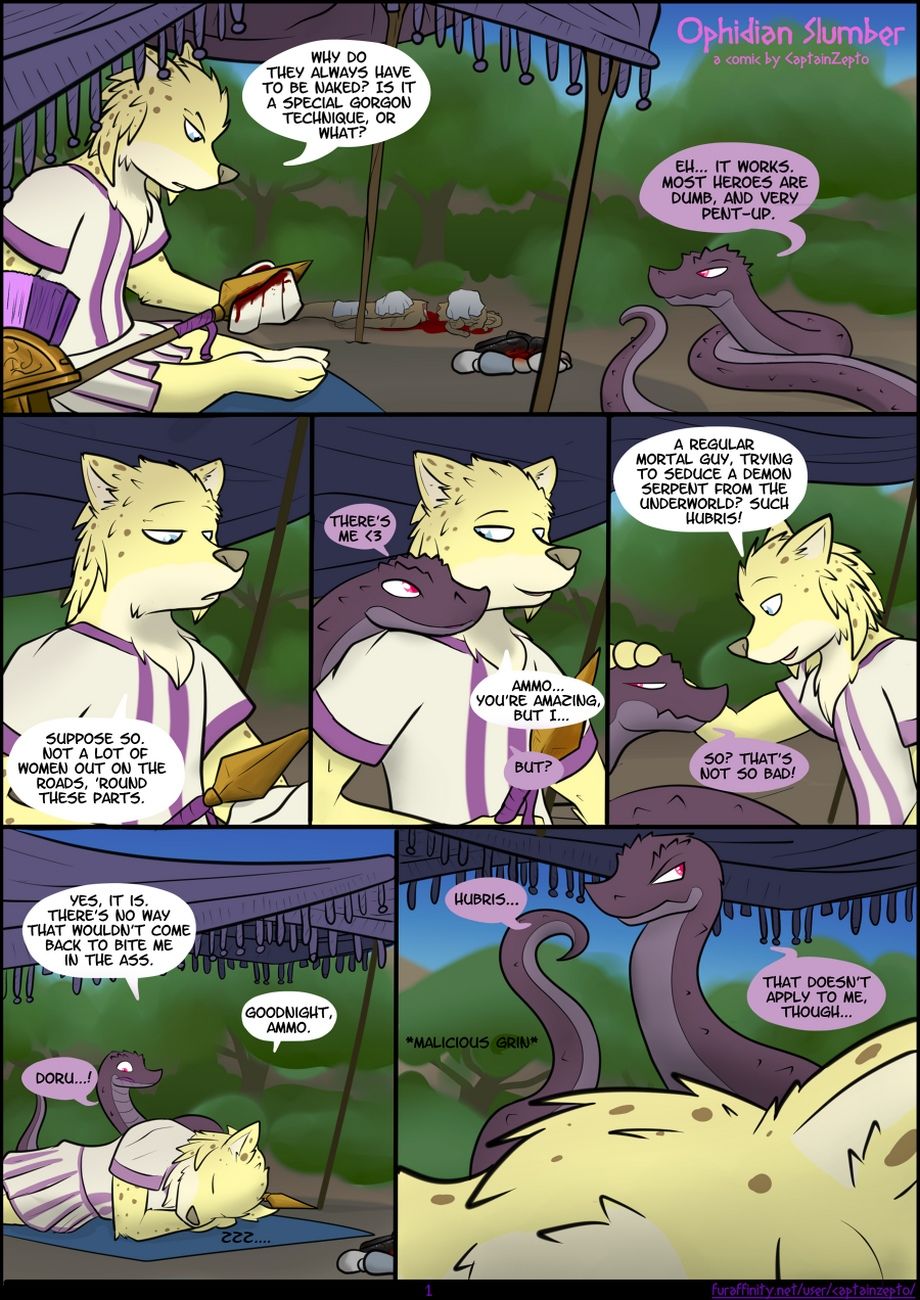 Ophidian Slumber page 1