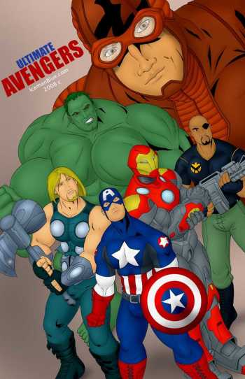 Ultimate Avengers cover