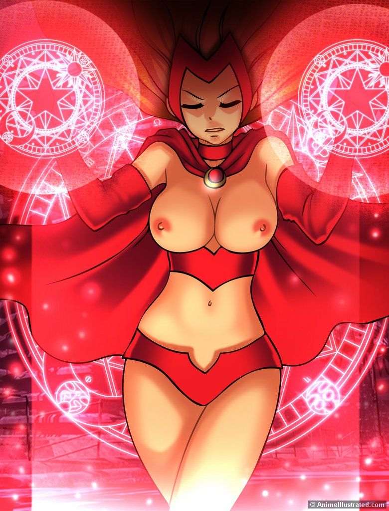 Blue Lantern & Scarlet Witch Xmen page 1