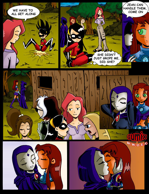 Camp of Dreams Flashy Entrances (Teen Titans) page 12