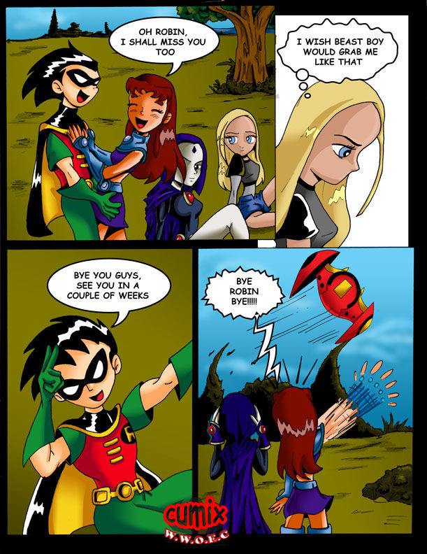 Camp of Dreams Flashy Entrances (Teen Titans) page 3