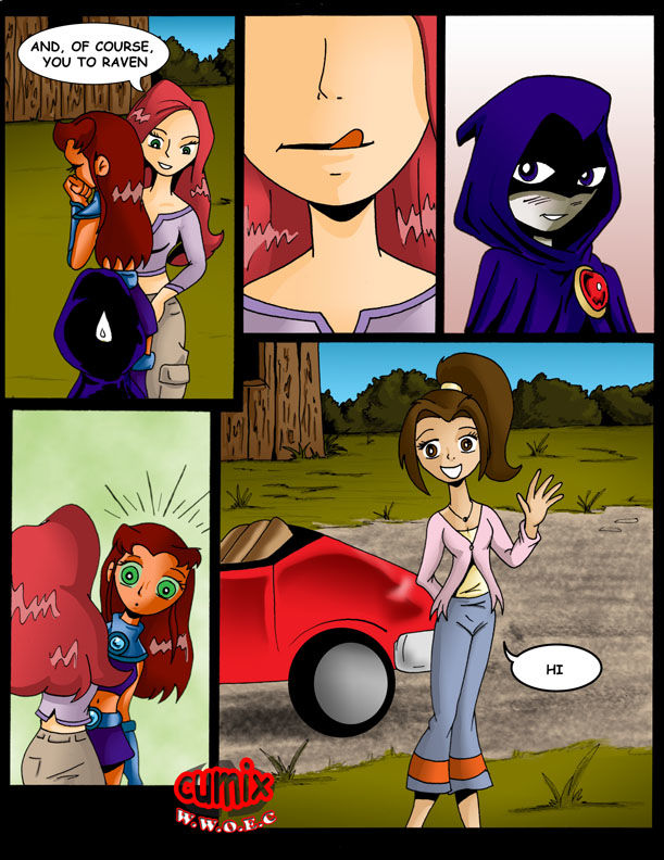 Camp of Dreams Flashy Entrances (Teen Titans) page 6