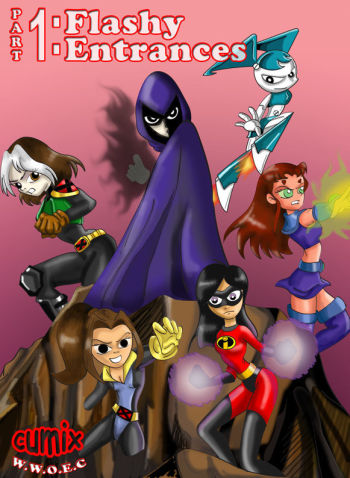 Camp of Dreams Flashy Entrances (Teen Titans) cover