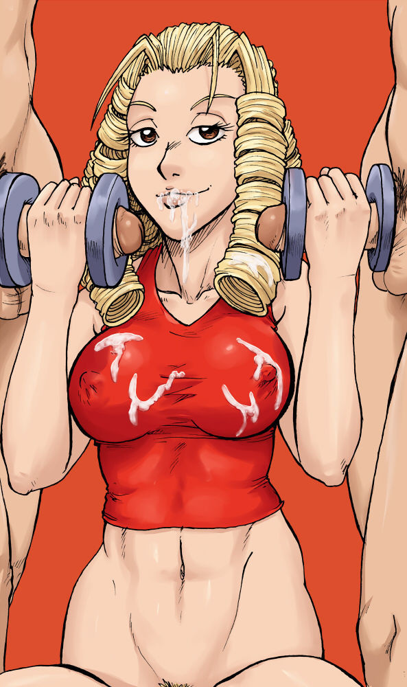 Karin at the Gym (Street Fighter) Spidu Ragathol page 1