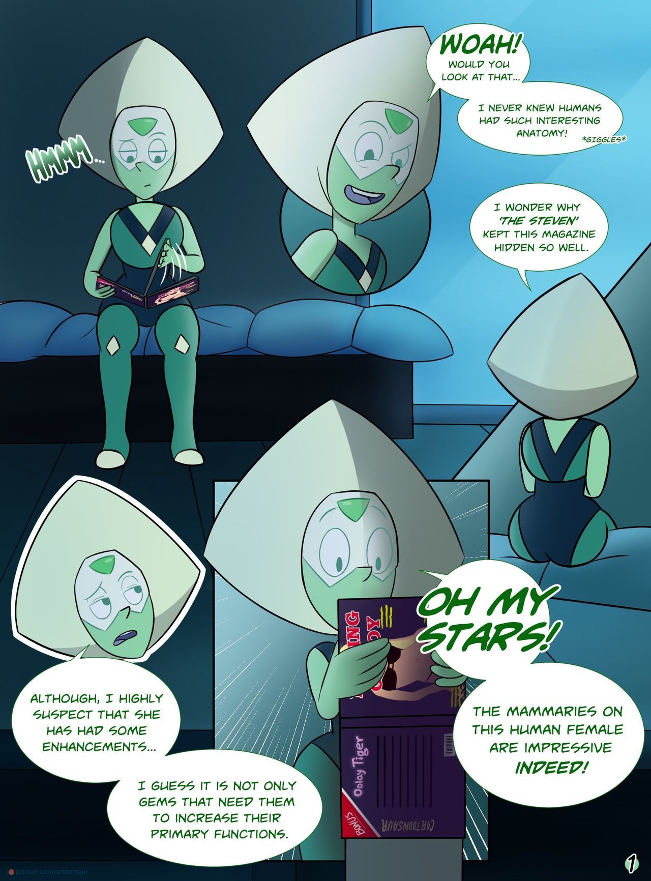 Peridot Experiments (Steven Universe) by Cartoonsaur page 2