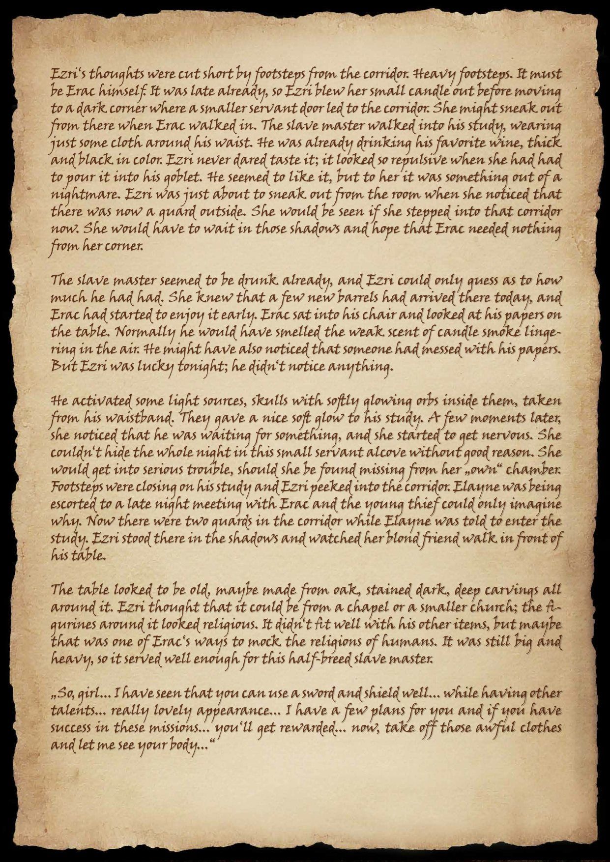 Knight Elaine Demon Kingdom Ch.III - 1 (Hibbli3D) page 3