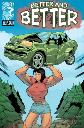 Better and Better Issue 2 Muscle Fan cover