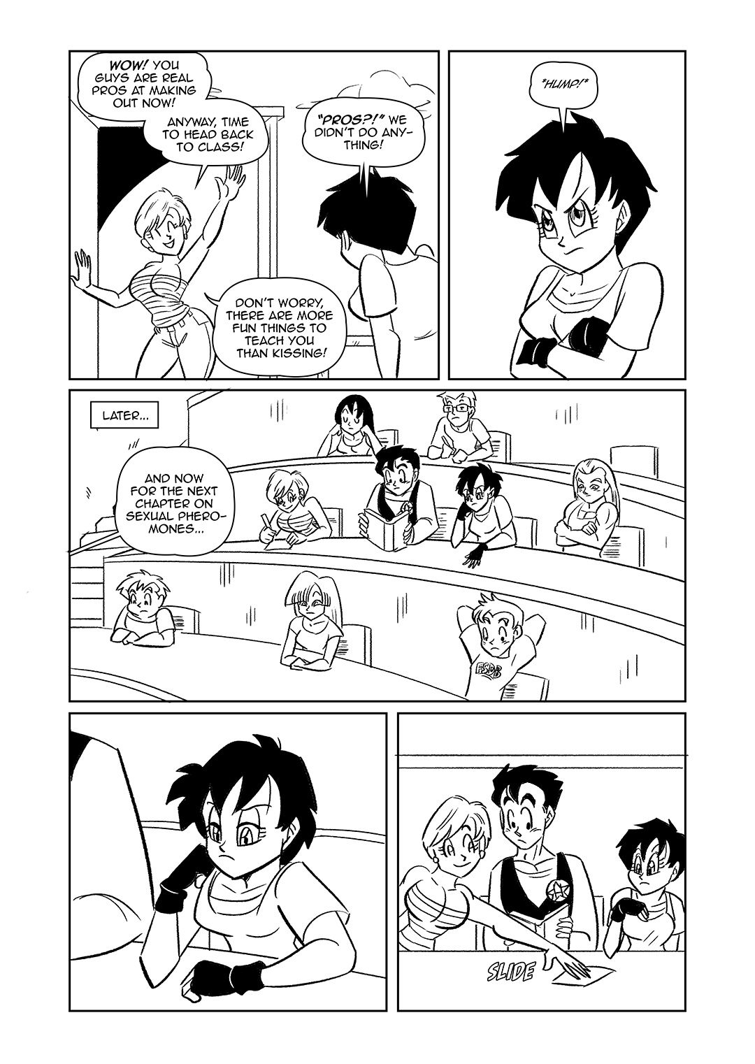 After School Lessons Dragon Ball (Funsexydb) page 13