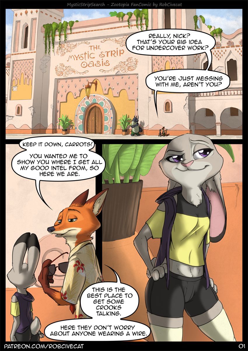 Mystic Strip Search (Zootopia) by Robcivecat page 2