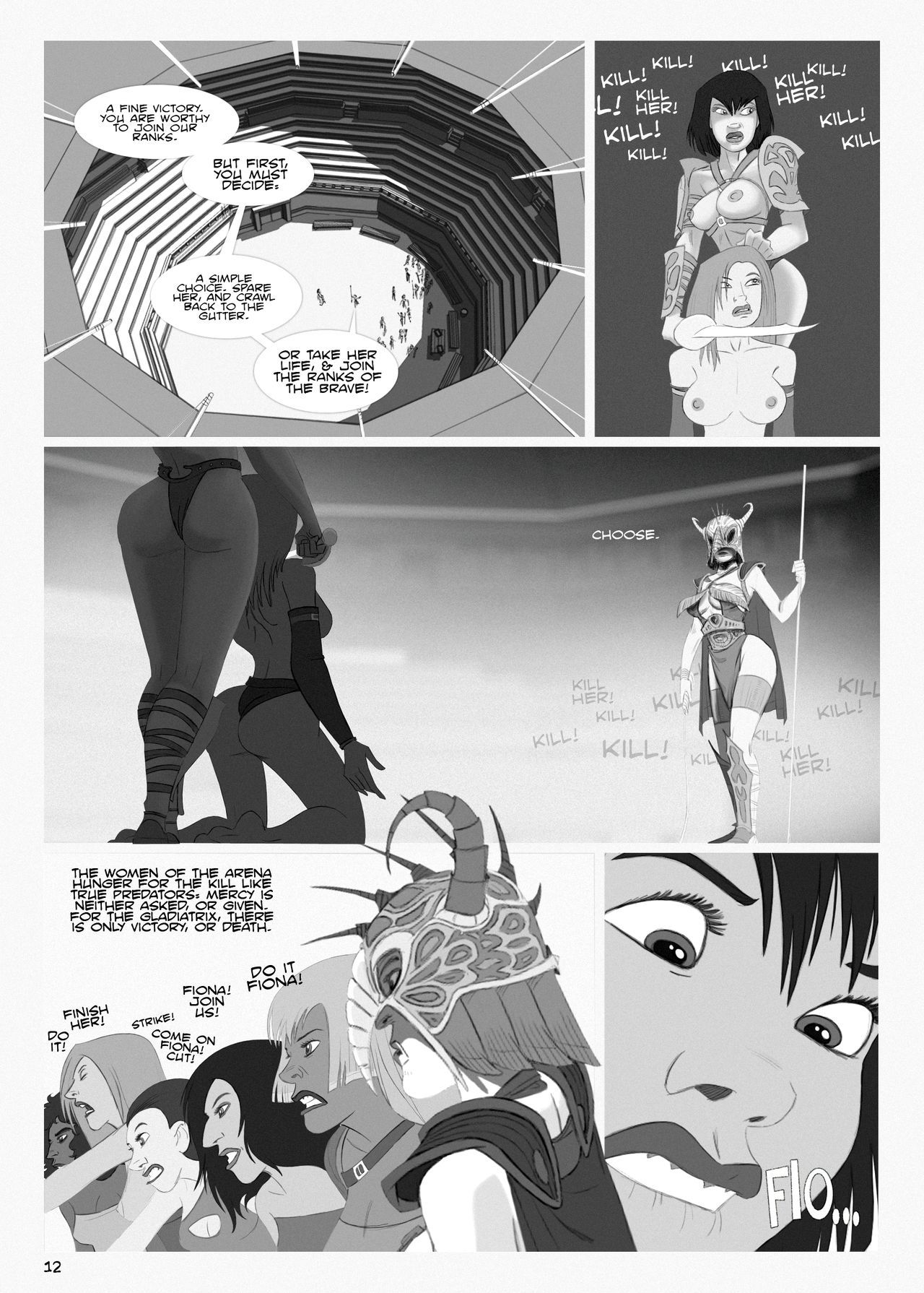 Gladiatrix Fiona Juliana Postata page 12