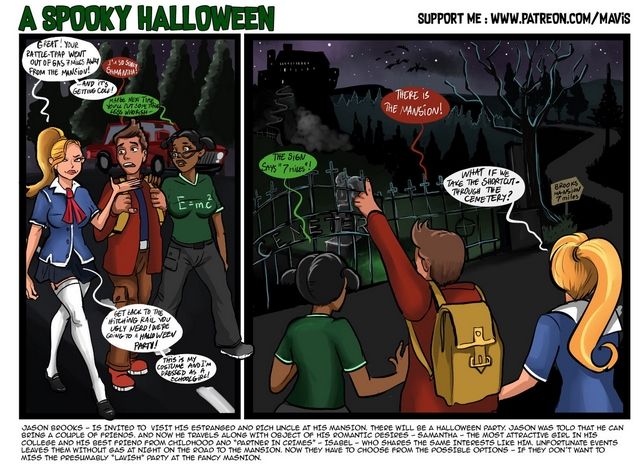 A Spooky Halloween by Mavruda page 1