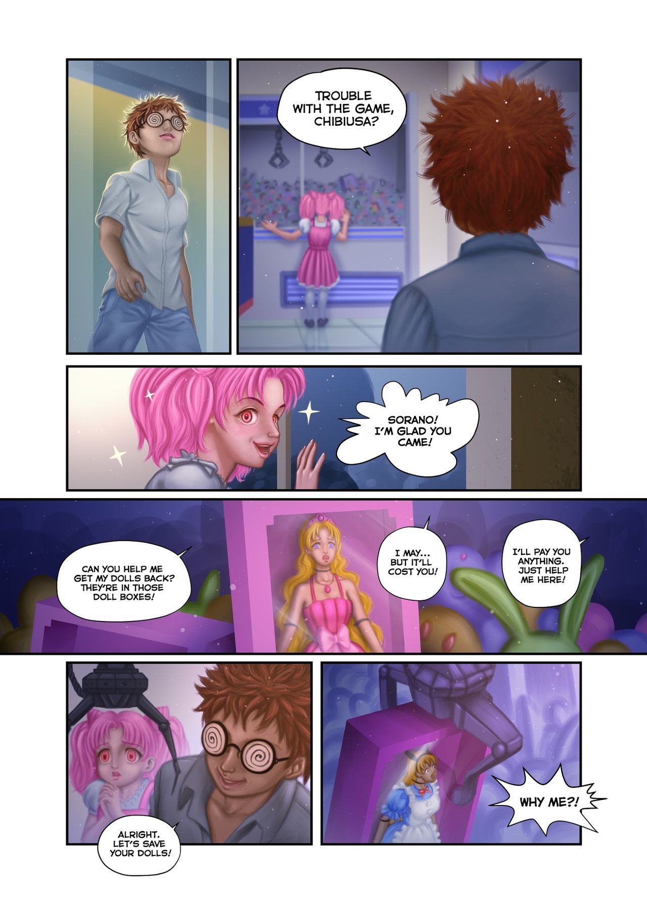 The Senshi Dolls 3 Mistaken (Sailor Moon) page 10