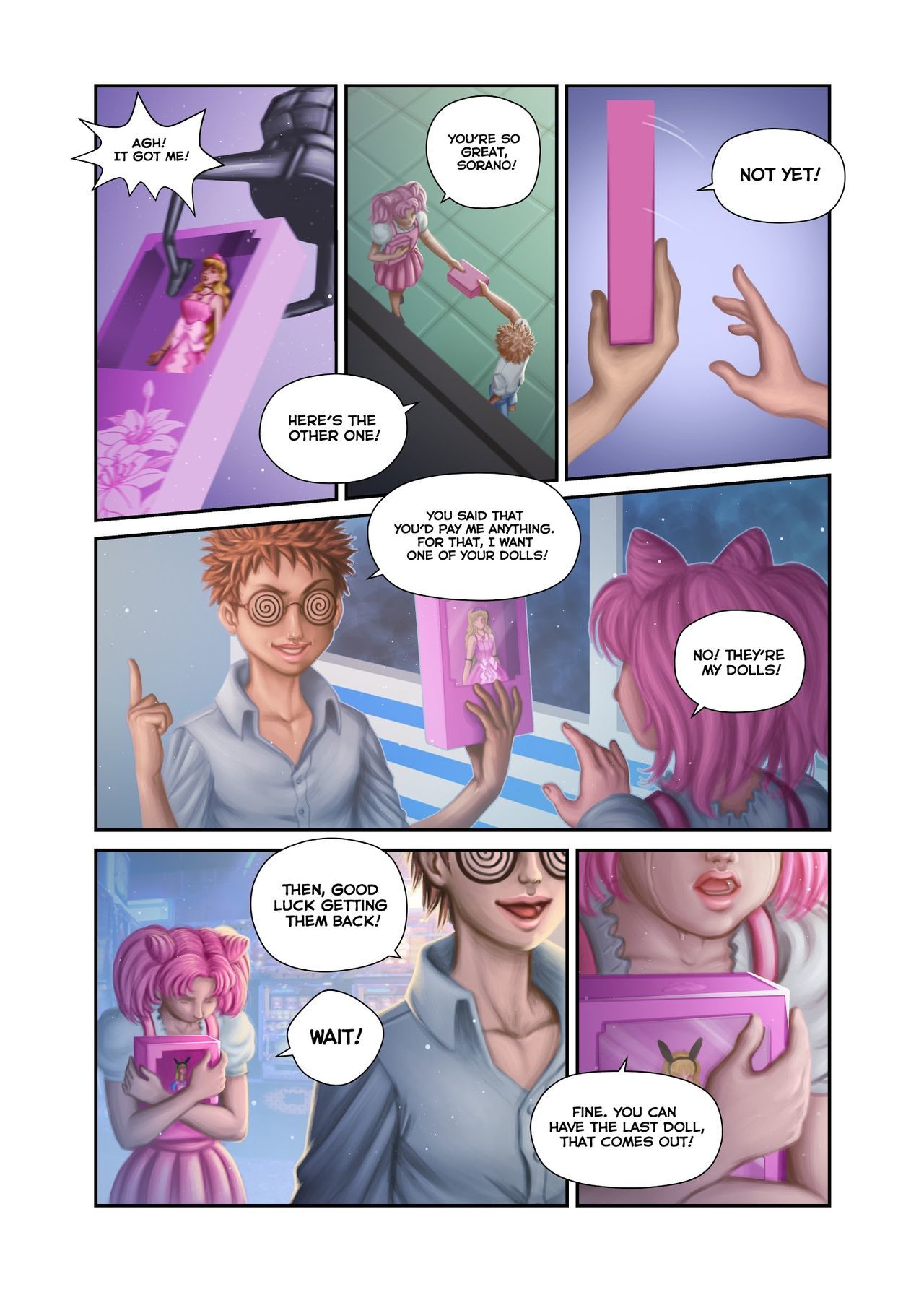 The Senshi Dolls 3 Mistaken (Sailor Moon) page 12