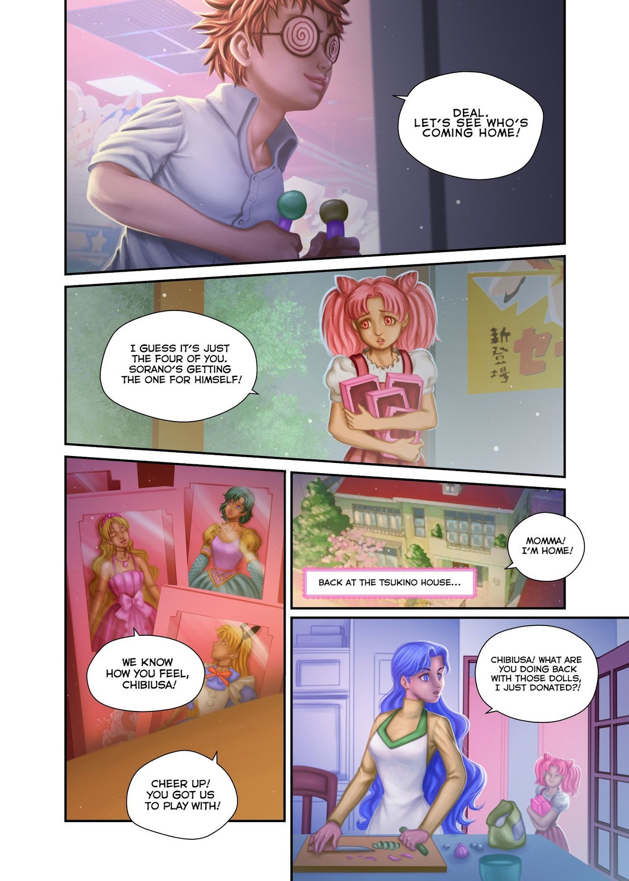 The Senshi Dolls 3 Mistaken (Sailor Moon) page 13