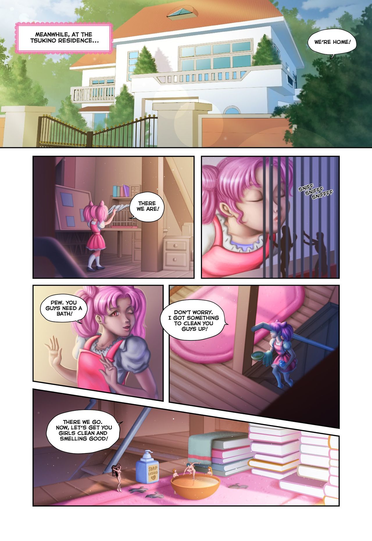 The Senshi Dolls 3 Mistaken (Sailor Moon) page 3