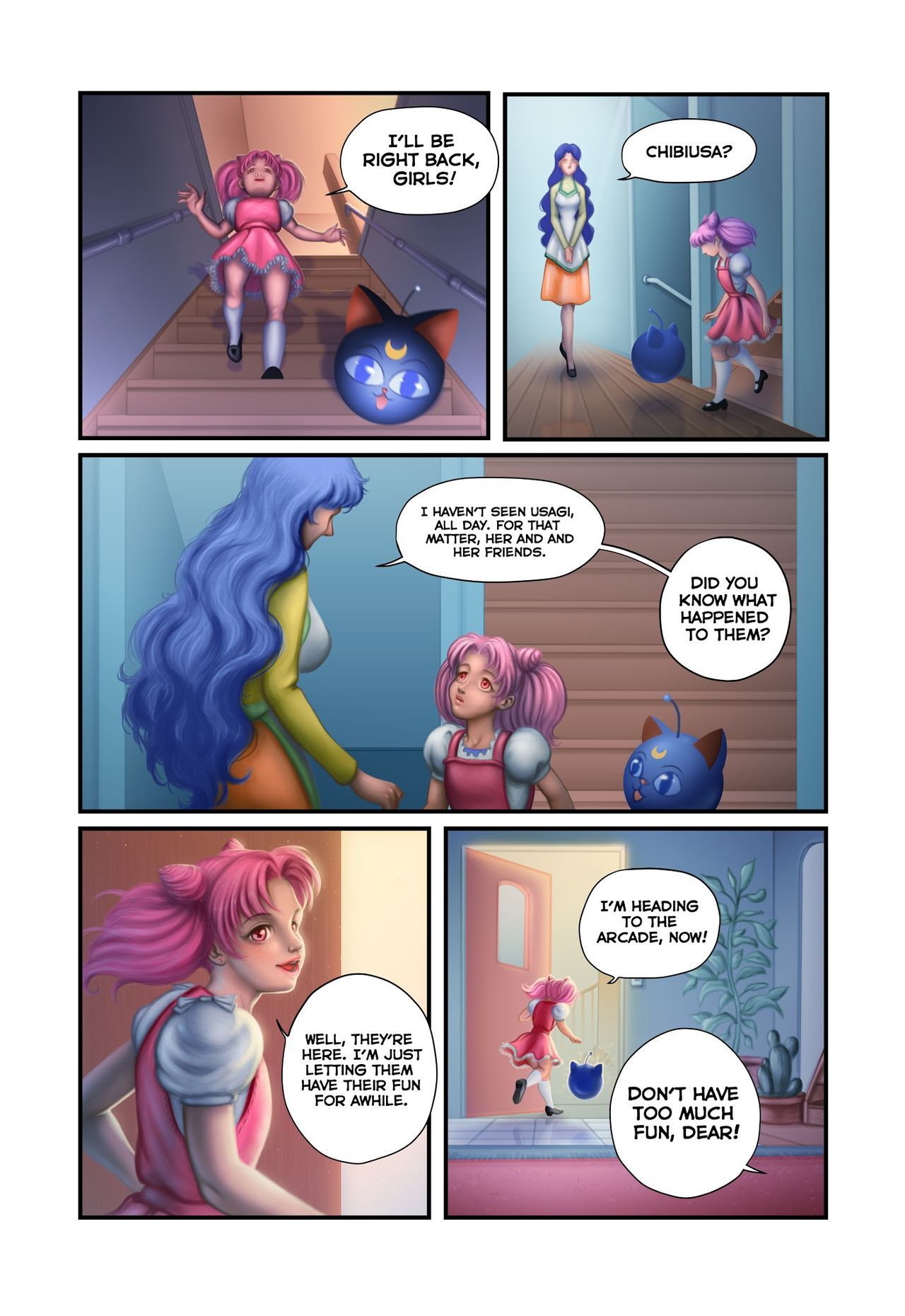 The Senshi Dolls 3 Mistaken (Sailor Moon) page 4