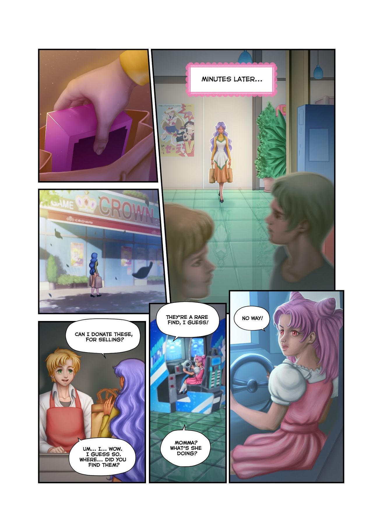 The Senshi Dolls 3 Mistaken (Sailor Moon) page 8
