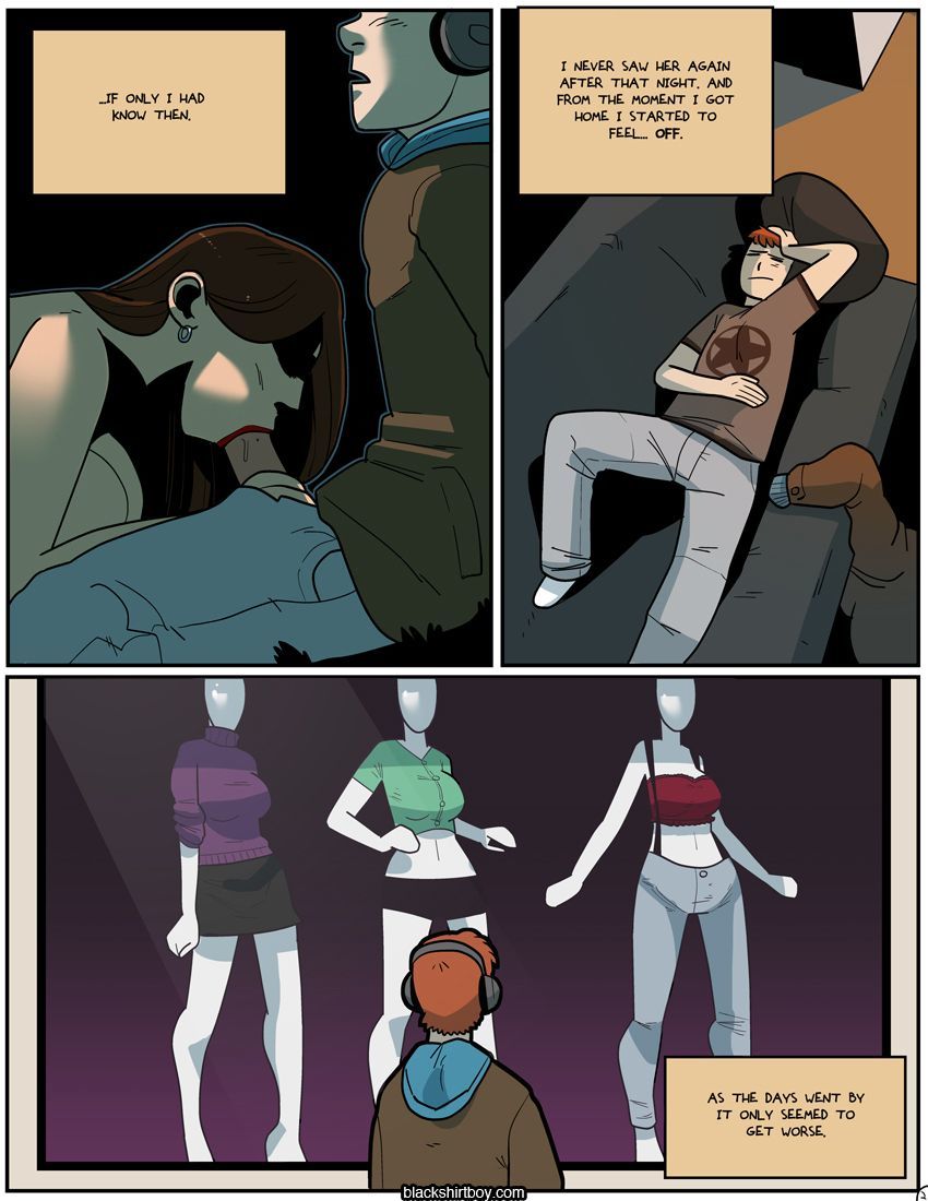 Woman By The Light of the Moon Blackshirtboy page 3