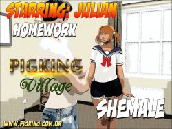 Julian Homework Pig King Shemale