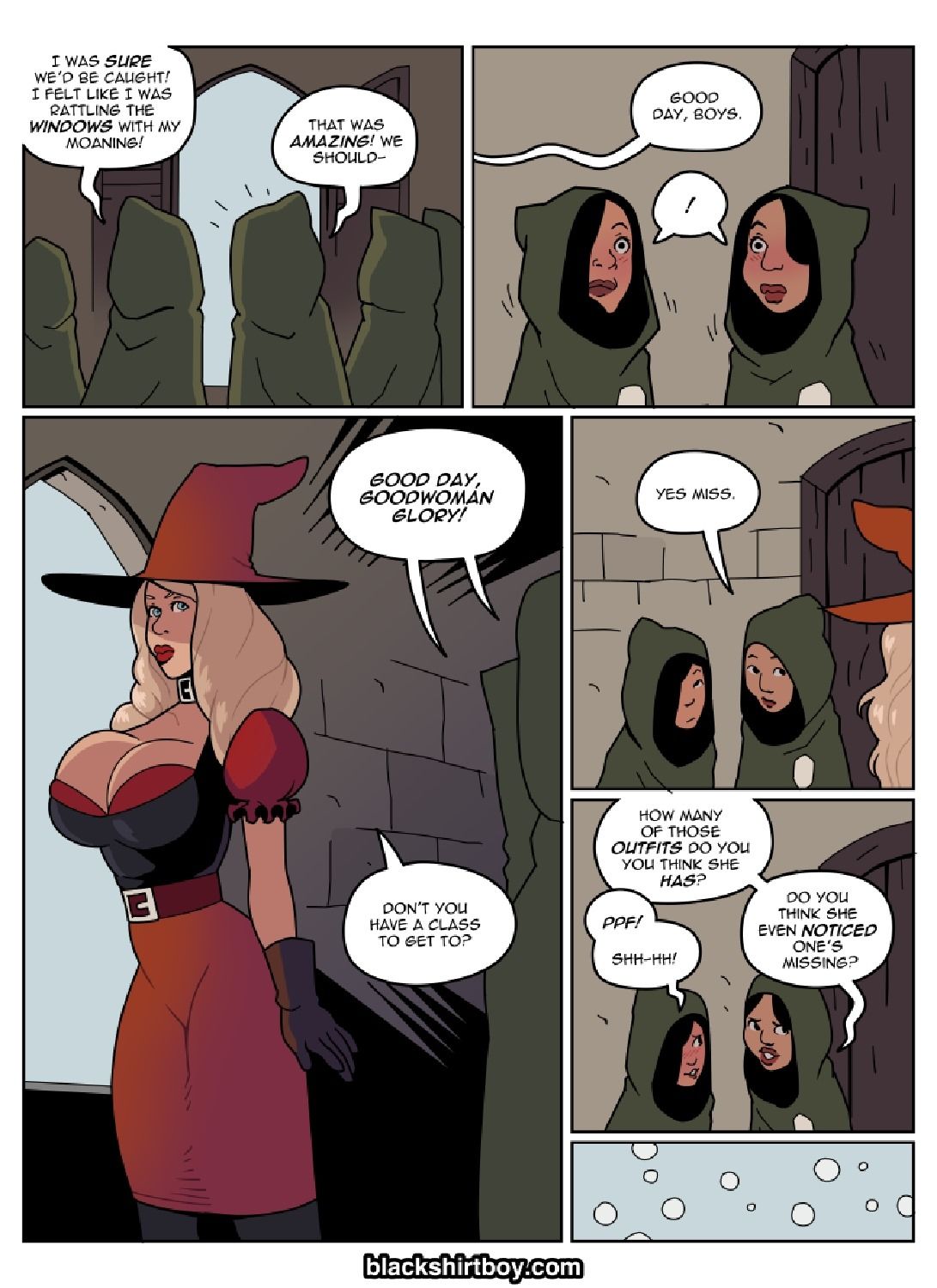 Beyond 4 College of Sorcery by Blackshirtboy page 19