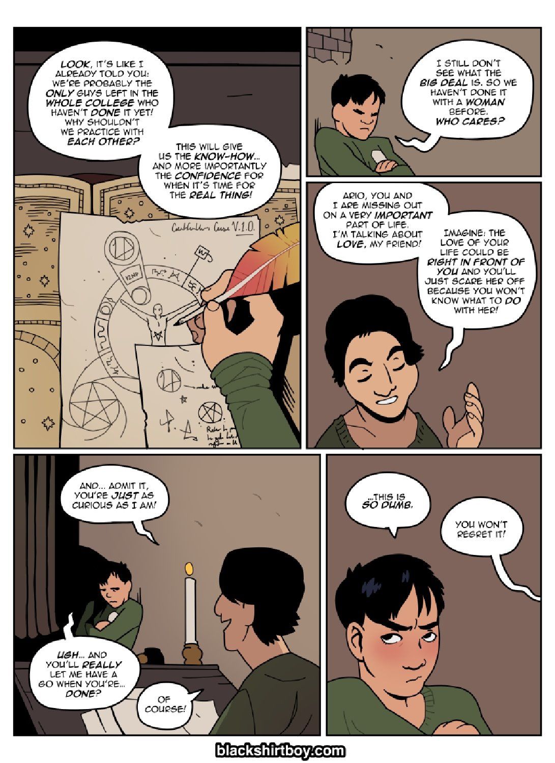 Beyond 4 College of Sorcery by Blackshirtboy page 5