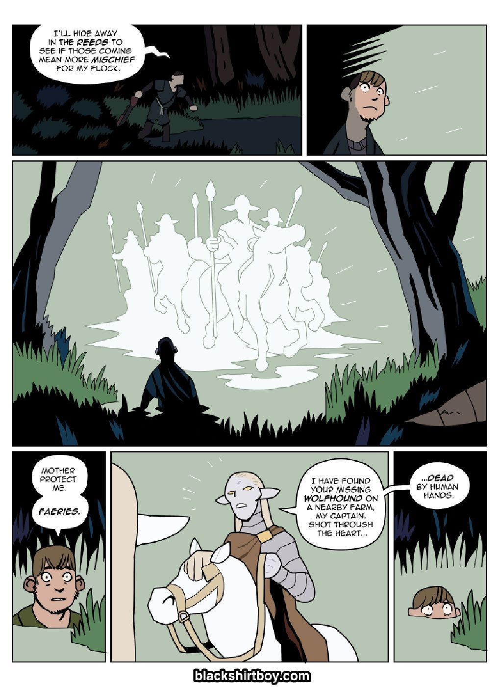 Beyond 6 The Wild Hunt (Blackshirtboy) page 6
