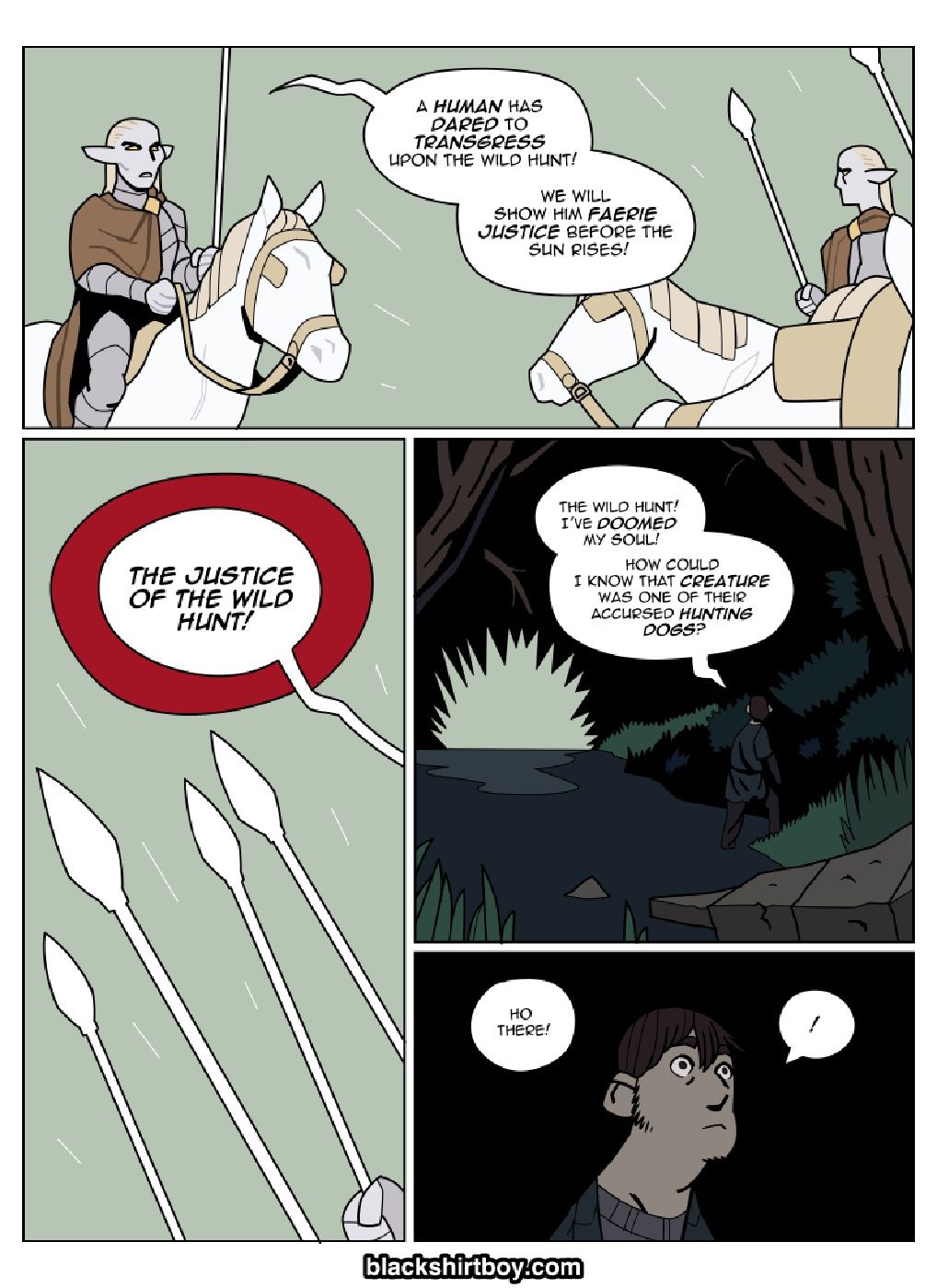 Beyond 6 The Wild Hunt (Blackshirtboy) page 7