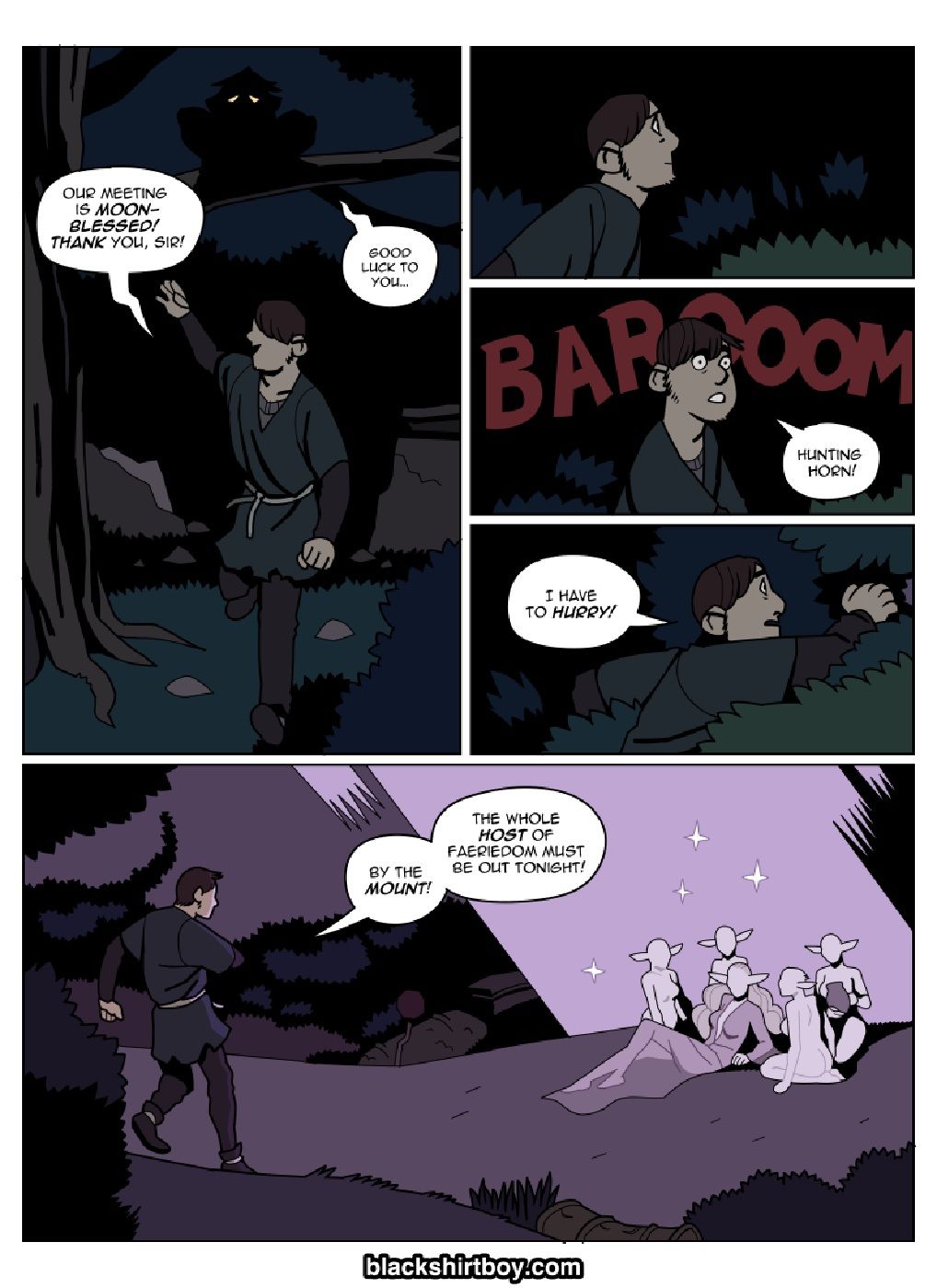 Beyond 6 The Wild Hunt (Blackshirtboy) page 9