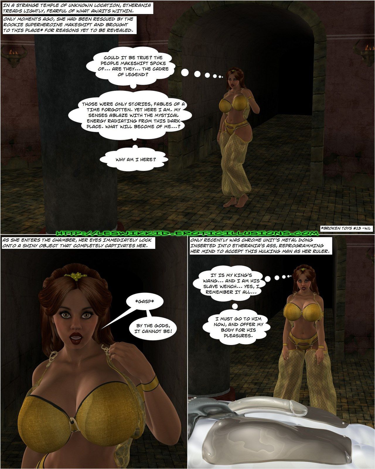 Slave Wars Part 2 LesWikkid page 2