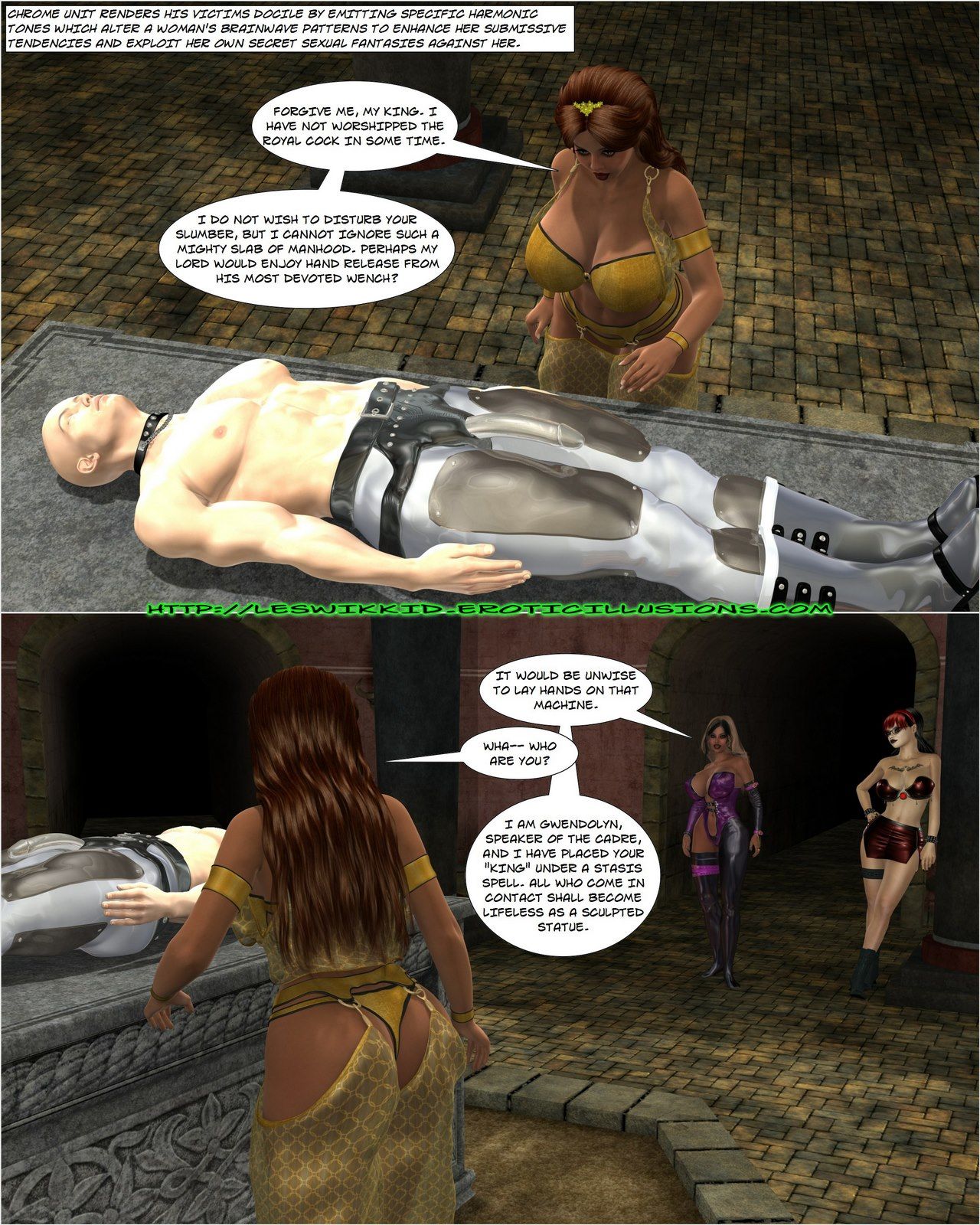 Slave Wars Part 2 LesWikkid page 3