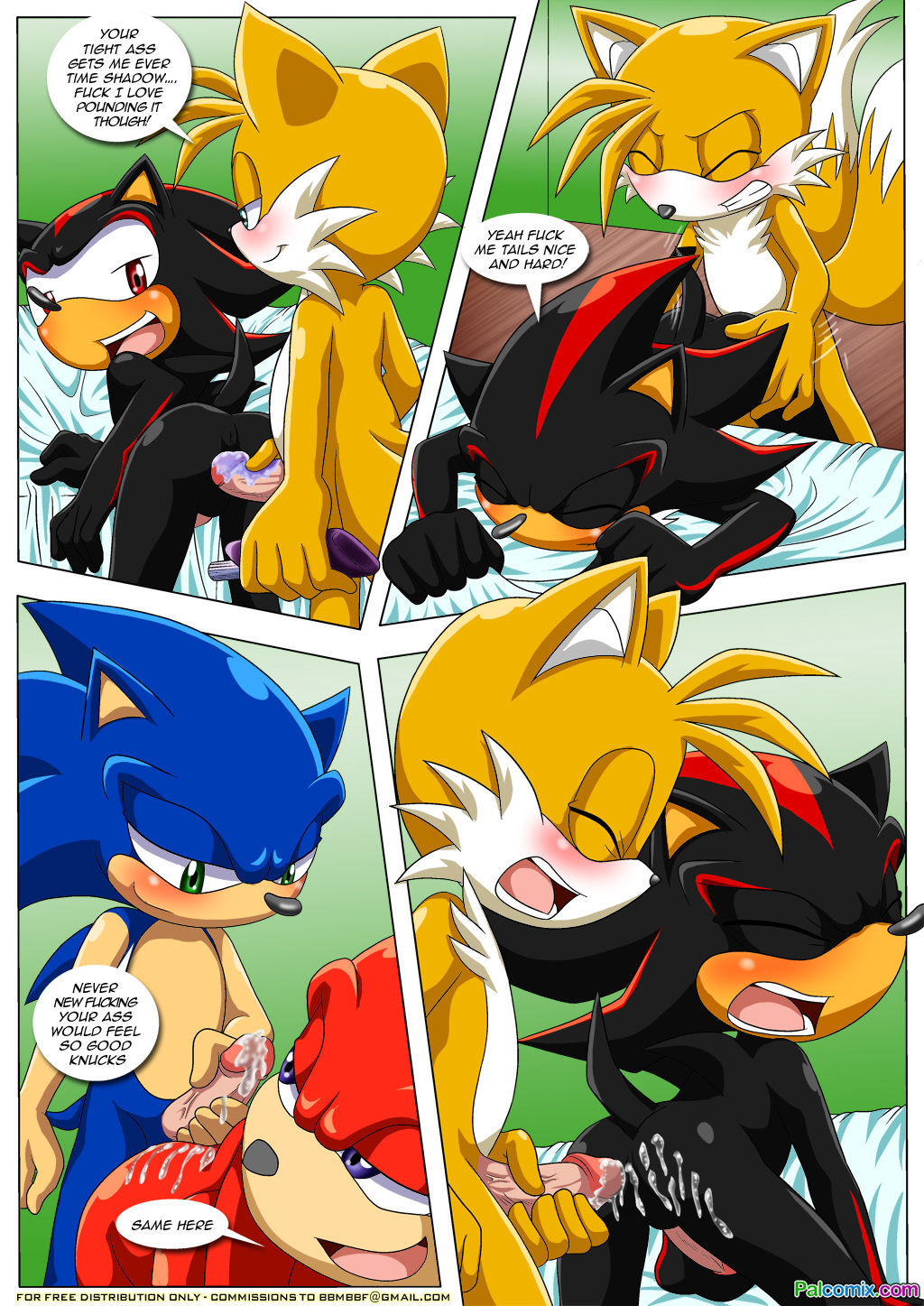 Swingers 2 Sonic The Hedgehog (Palcomix) page 4