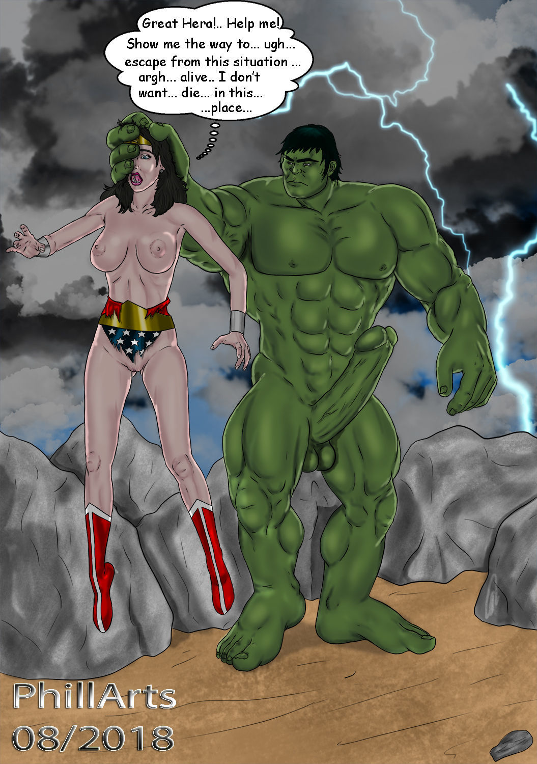 Helpless Heroines - Marvel vs DC page 11