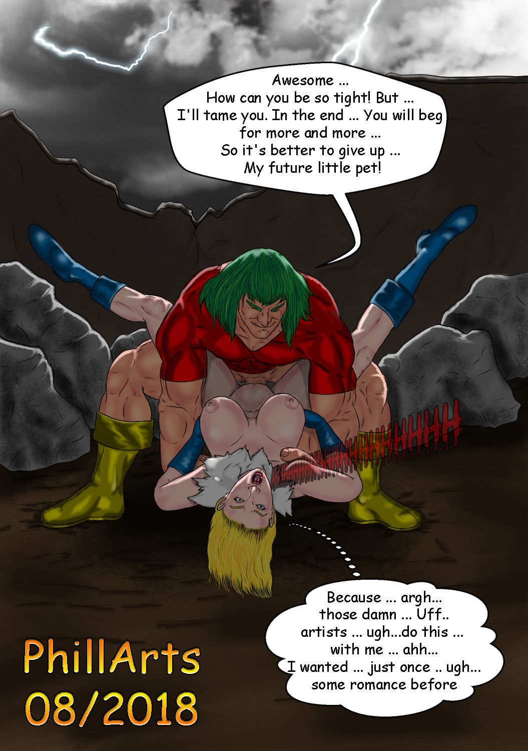 Helpless Heroines - Marvel vs DC page 6