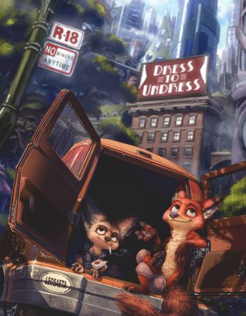 Dress To Undress (Zootopia) by Seth Iova cover