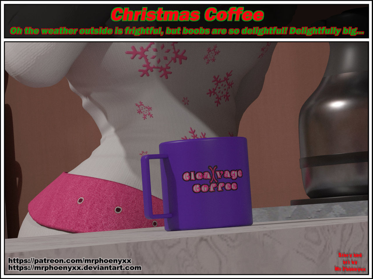 Christmas Coffee - Mr. Phoenyxx page 1