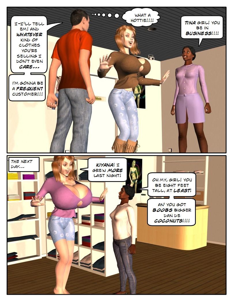 Big and Beautiful Issue 1 - BeGiantess page 10