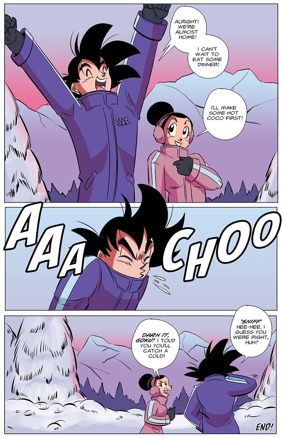 Goku+Chichi Heating Up (Dragon Ball Super) by FunsexyDB page 11