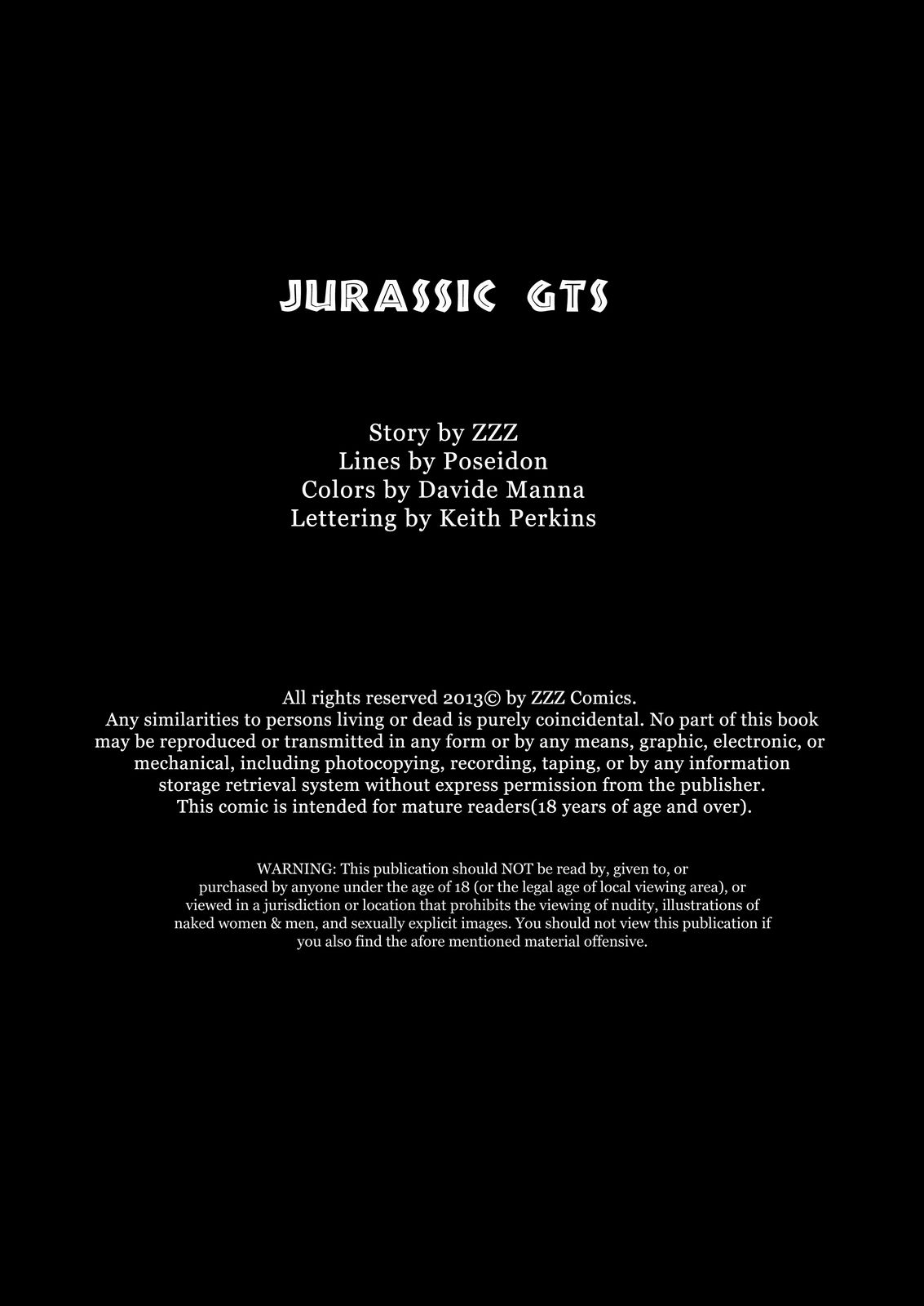 Jurassic GTS ZZZ page 1